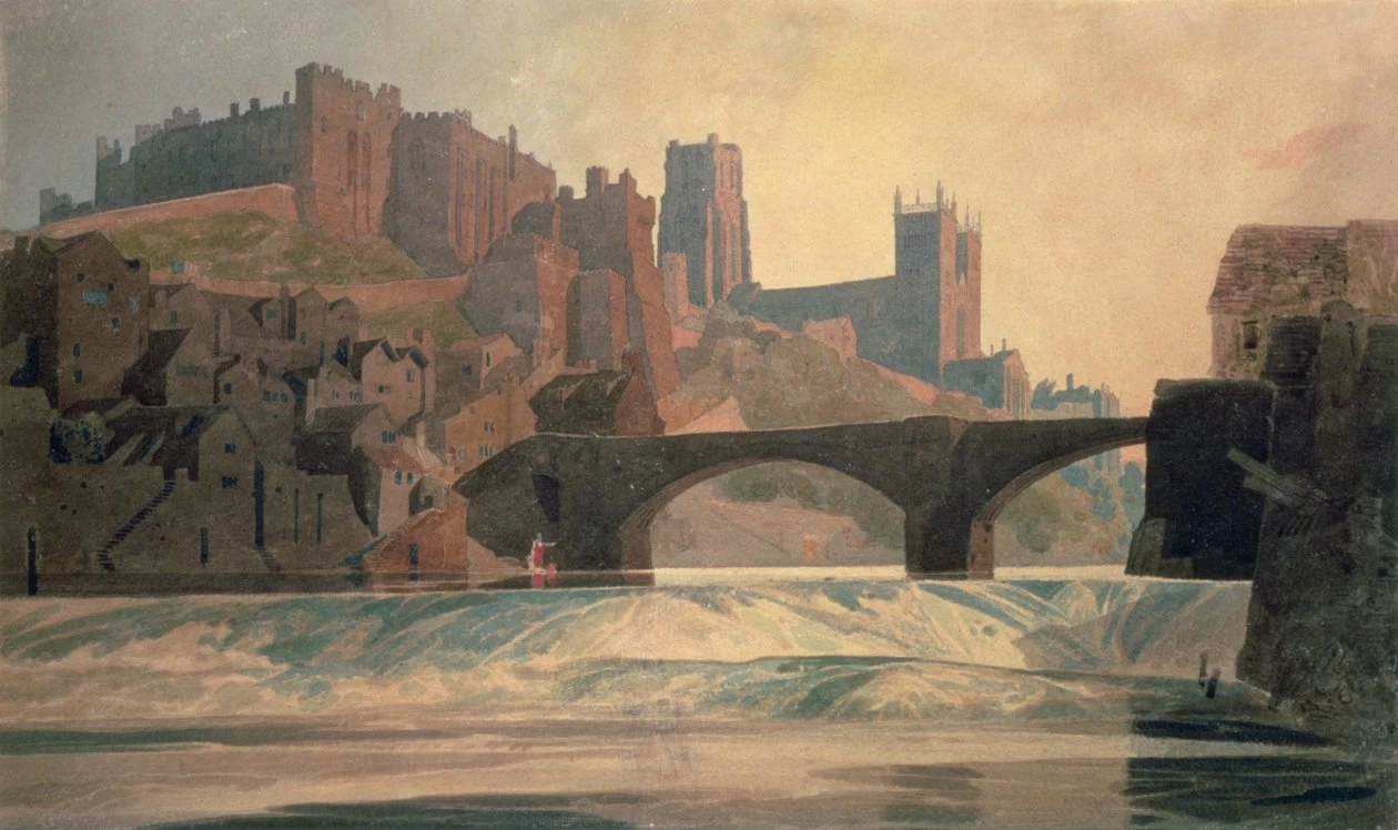Castello e cattedrale di Durham, c.1809 - Museo e Galleria d'arte del Castello di Norwich